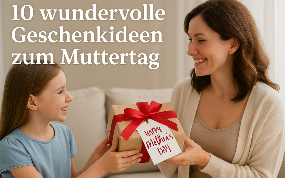 10 wundervolle Geschenkideen zum Muttertag