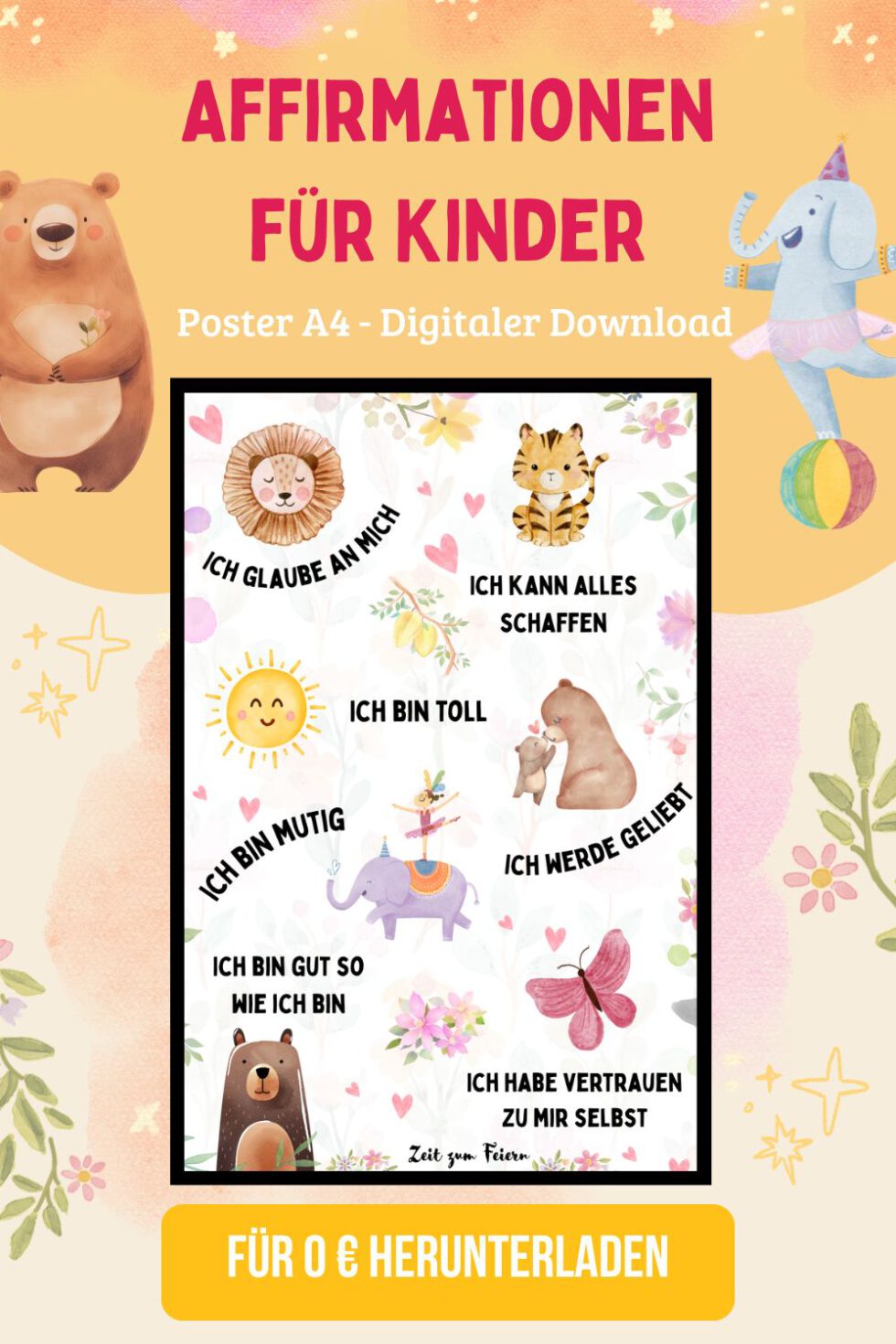 Verwunderlich Mutmachspruche Fur Kinder Bilder