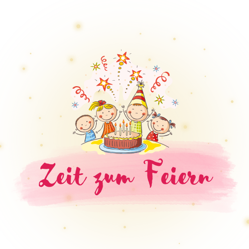 Zeit zum Feiern