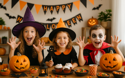 Die perfekte Halloweenparty für Kinder