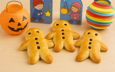 Zuckerfreie & vegane Weckmänner für St. Martin