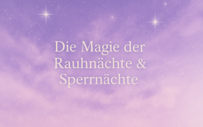 Rauhnächte & Sperrnächte: Dein Leitfaden für magische Winterrituale