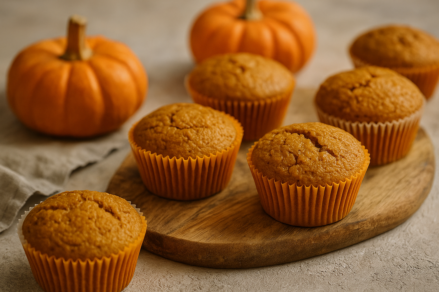 Kürbismuffins