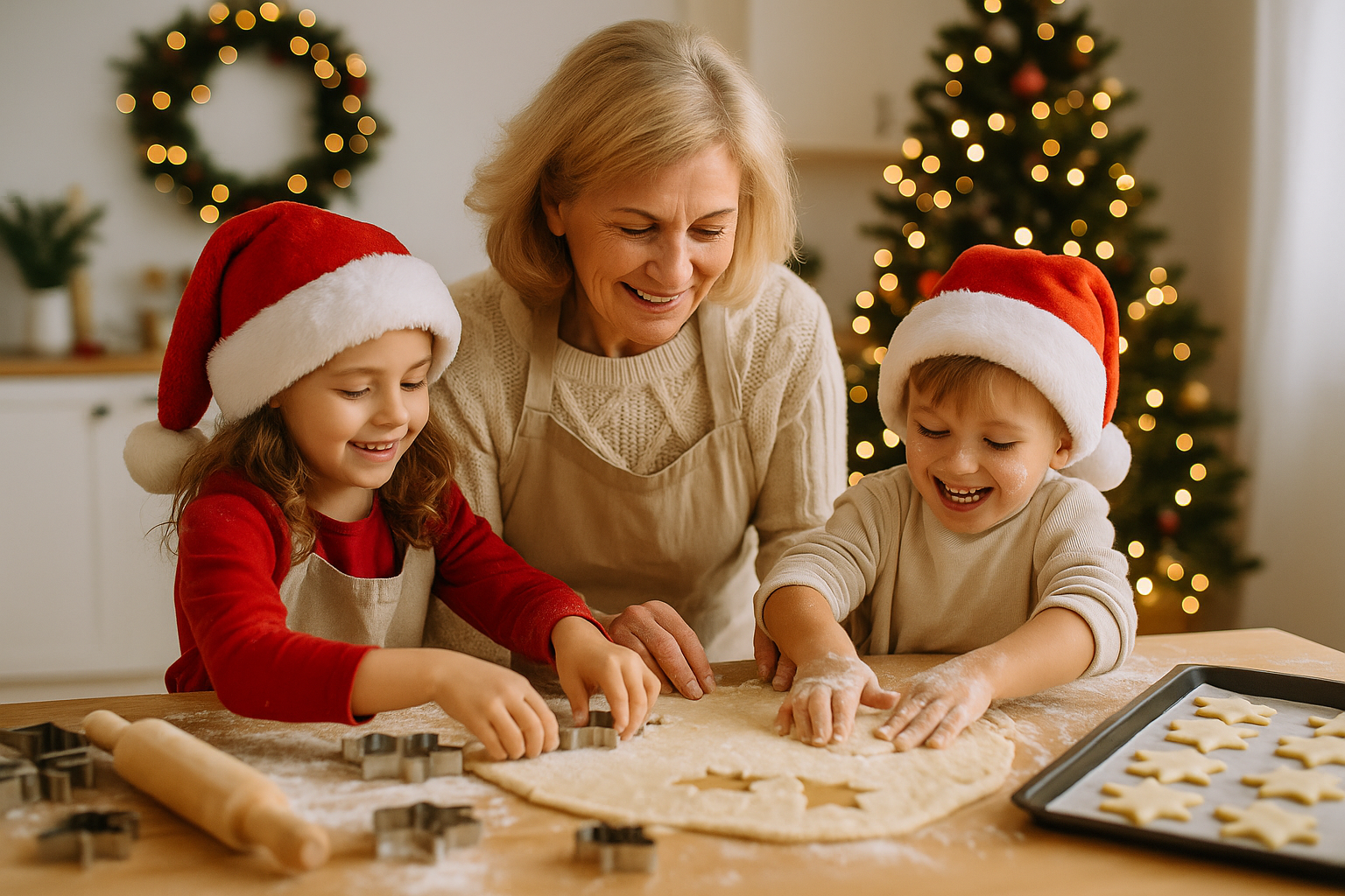 Weihnachten mit Kinder