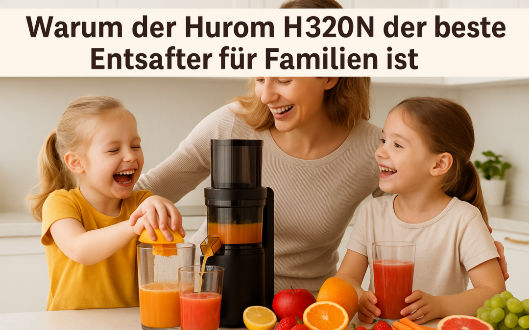 Warum der Hurom H320N der beste Entsafter für Familien ist (Erfahrung, Vorteile & einfache Rezepte)