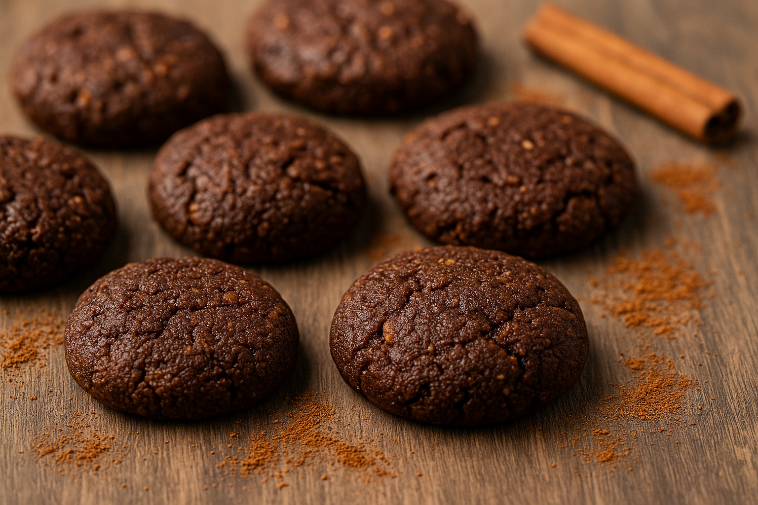 Schoko-Protein-Cookies mit Zimt proteinreich