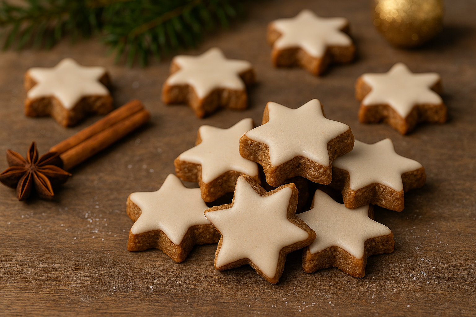 Zimtsterne proteinreich