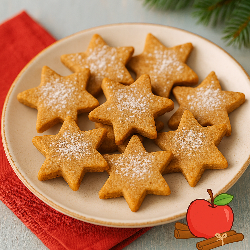 Weihnachtskekse Kinder vegan & zuckerfrei
