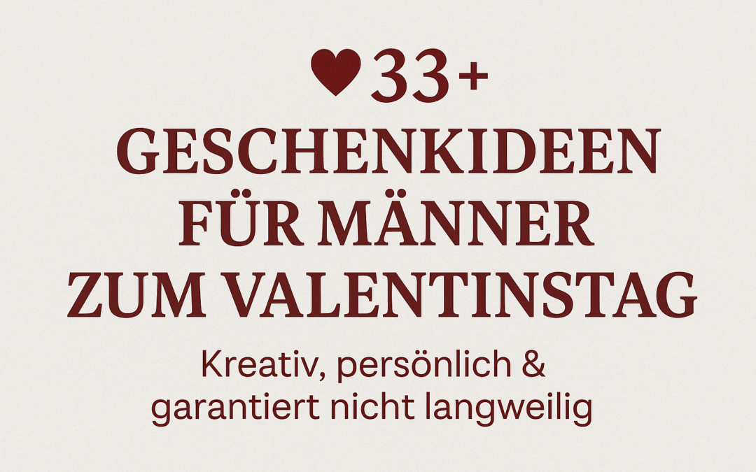 Valentinstag Männer