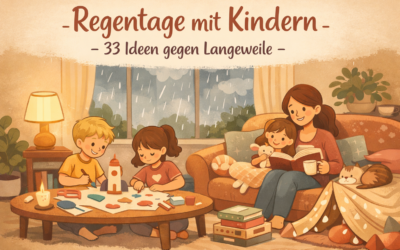 Regentage mit Kindern – 33 Ideen gegen Langeweile