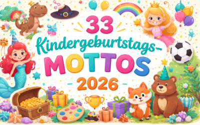 Die 33 besten Kindergeburtstags-Mottos 2026