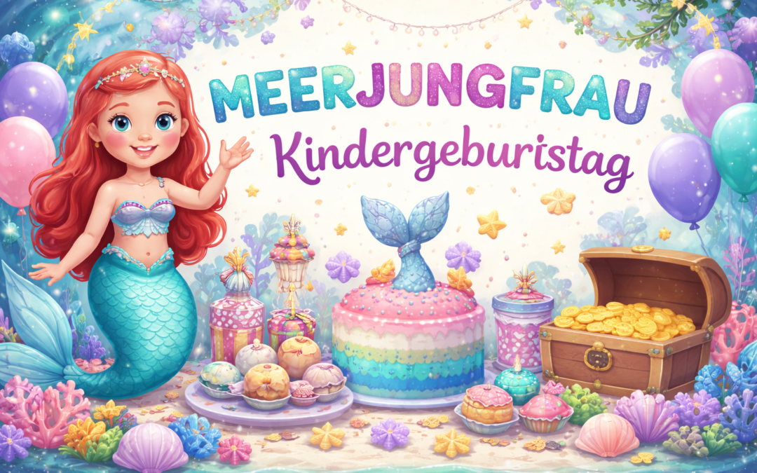 Meerjungfrau Kindergeburtstag