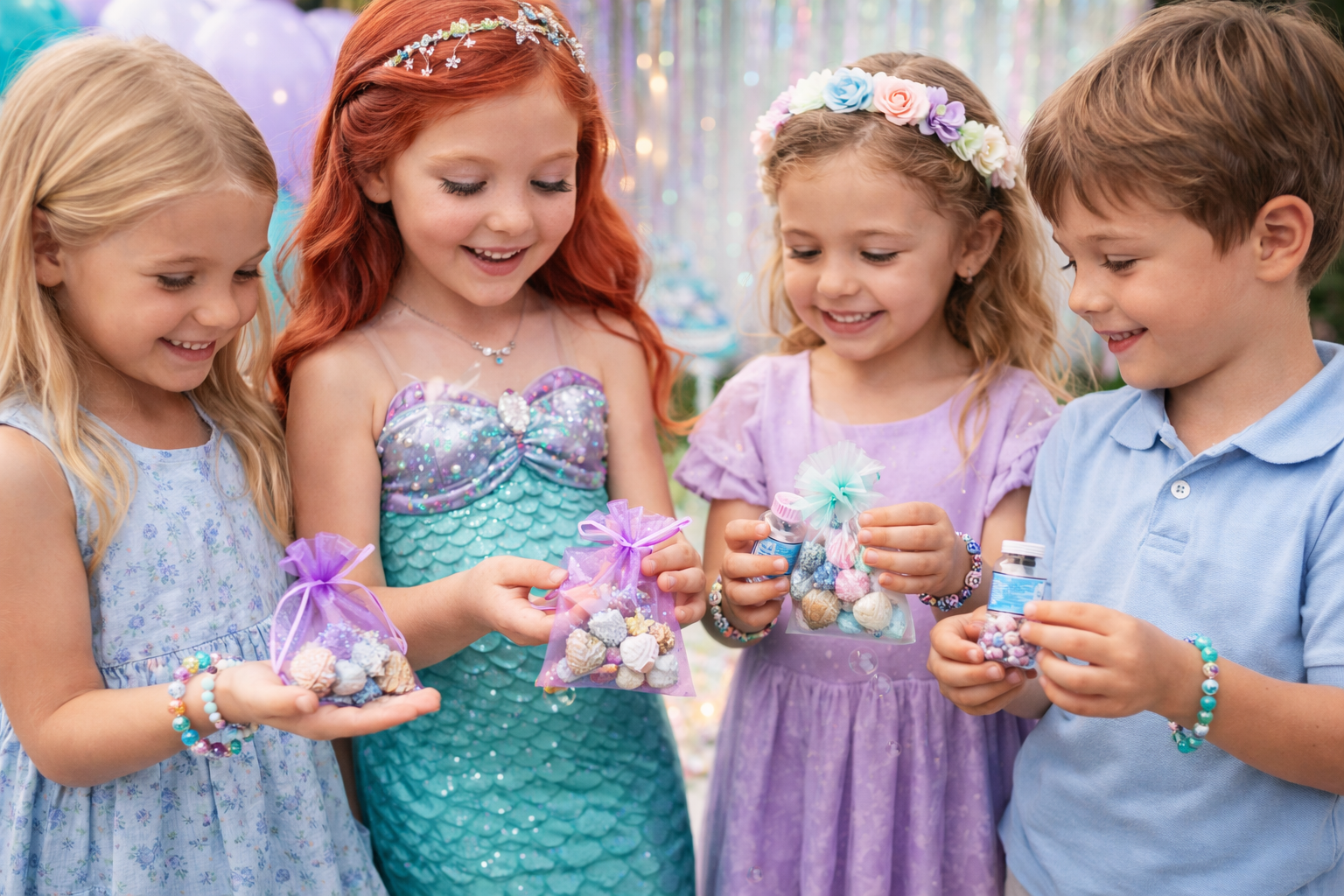 Mitgebsel Meerjungfrauen Geburtstag