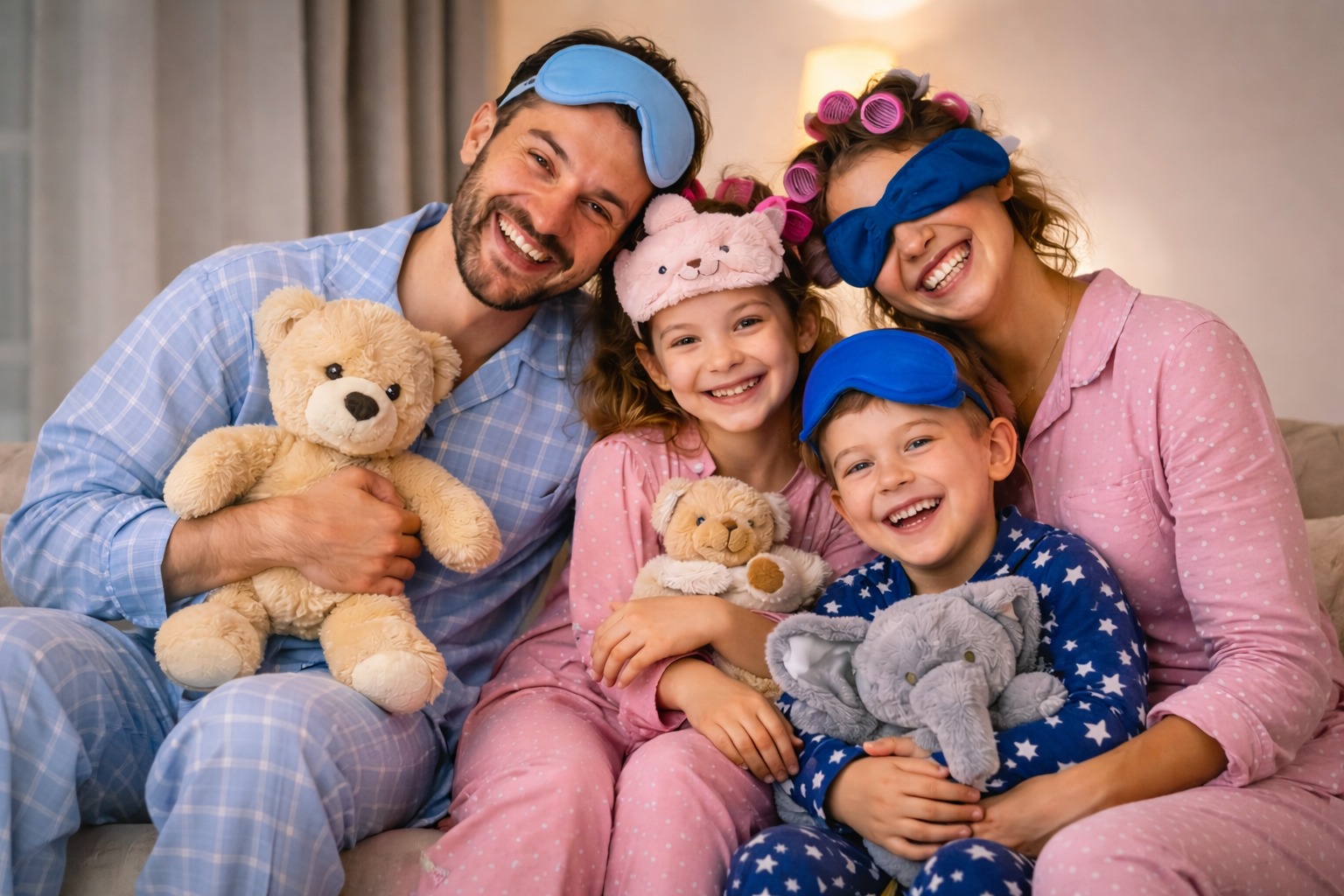 Pyjama Familie Kostüm