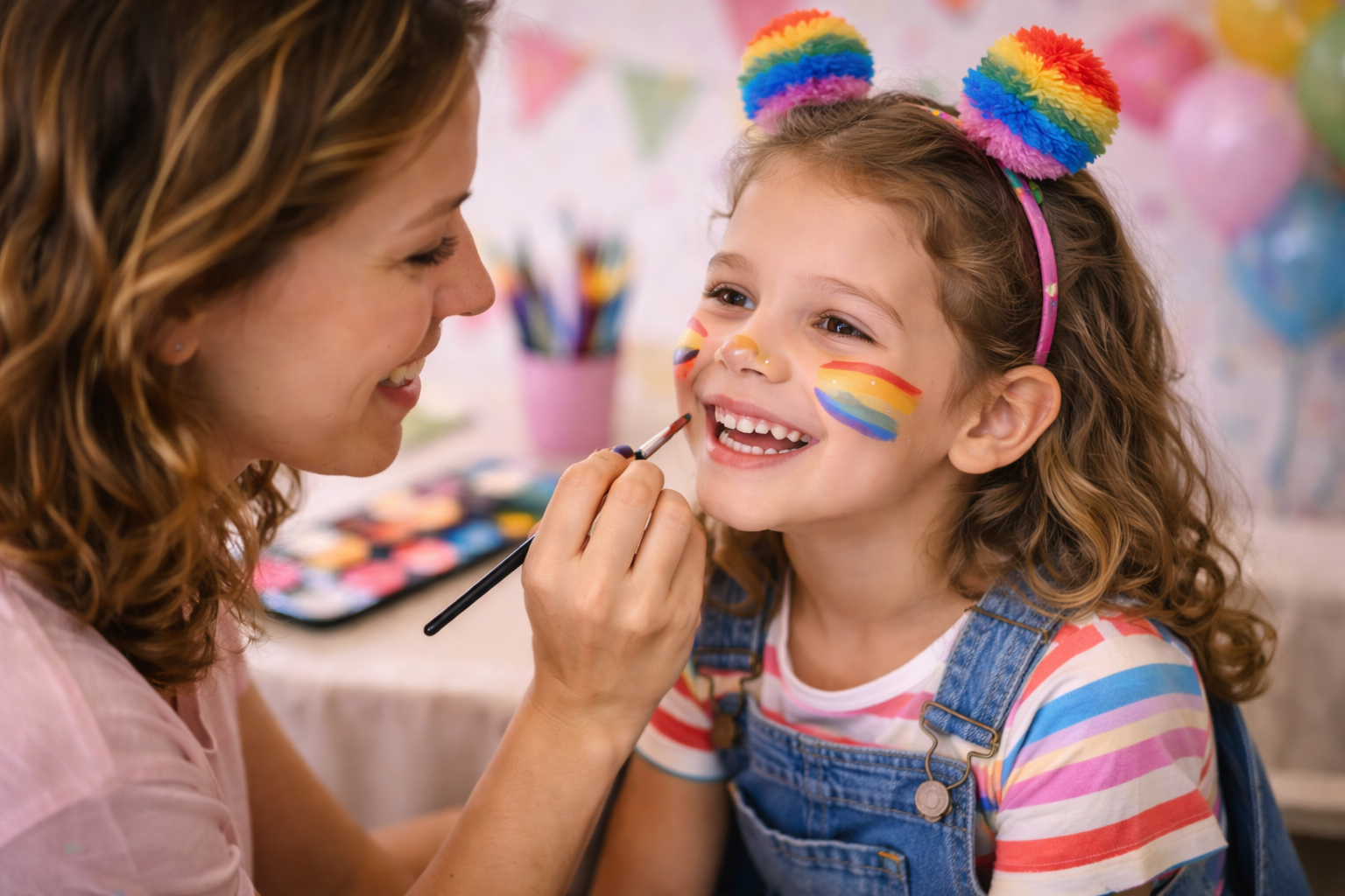 Schminke Kinder Karneval