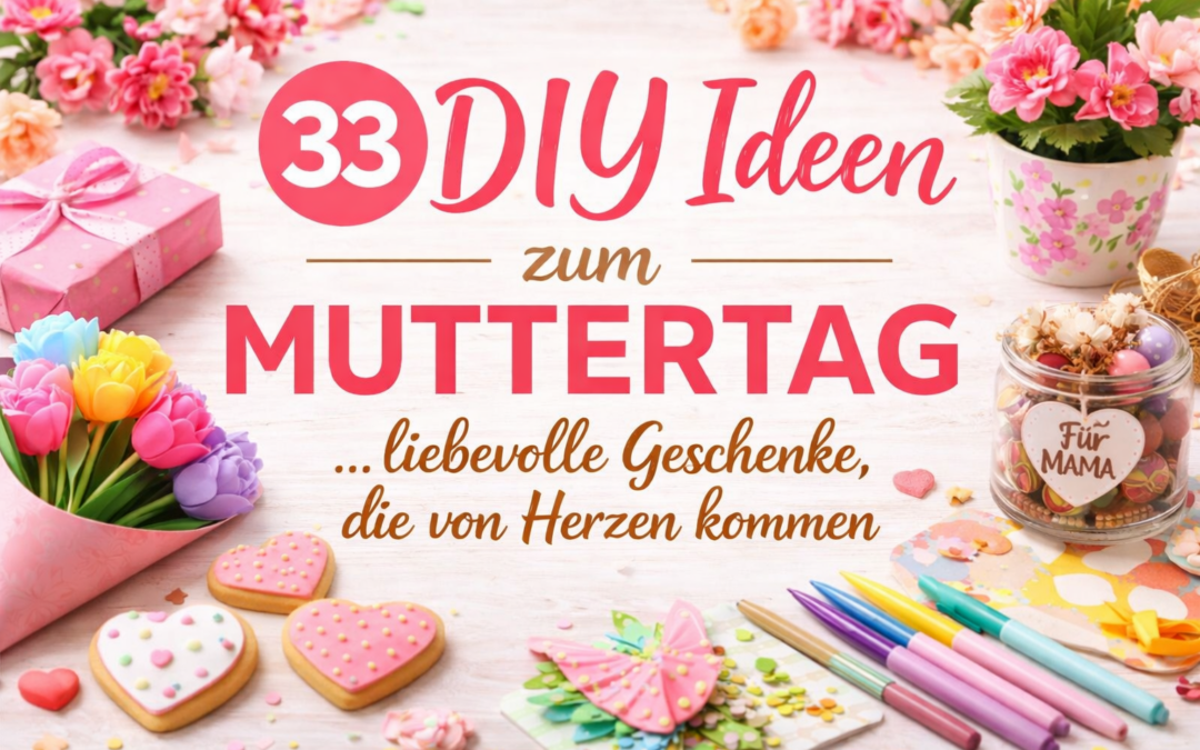 Muttertag DIY Geschenke