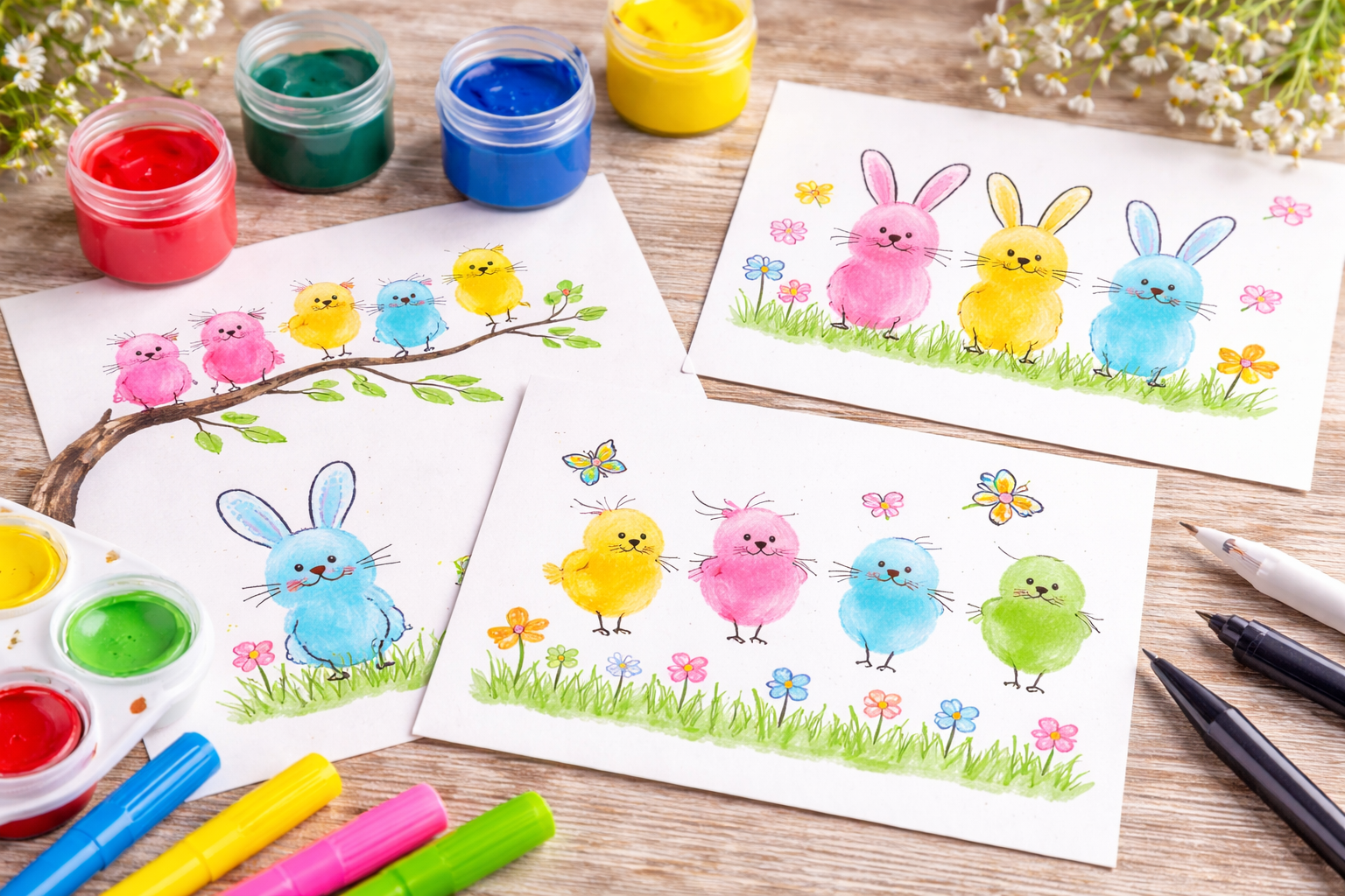 Ostern basteln mit Kindern