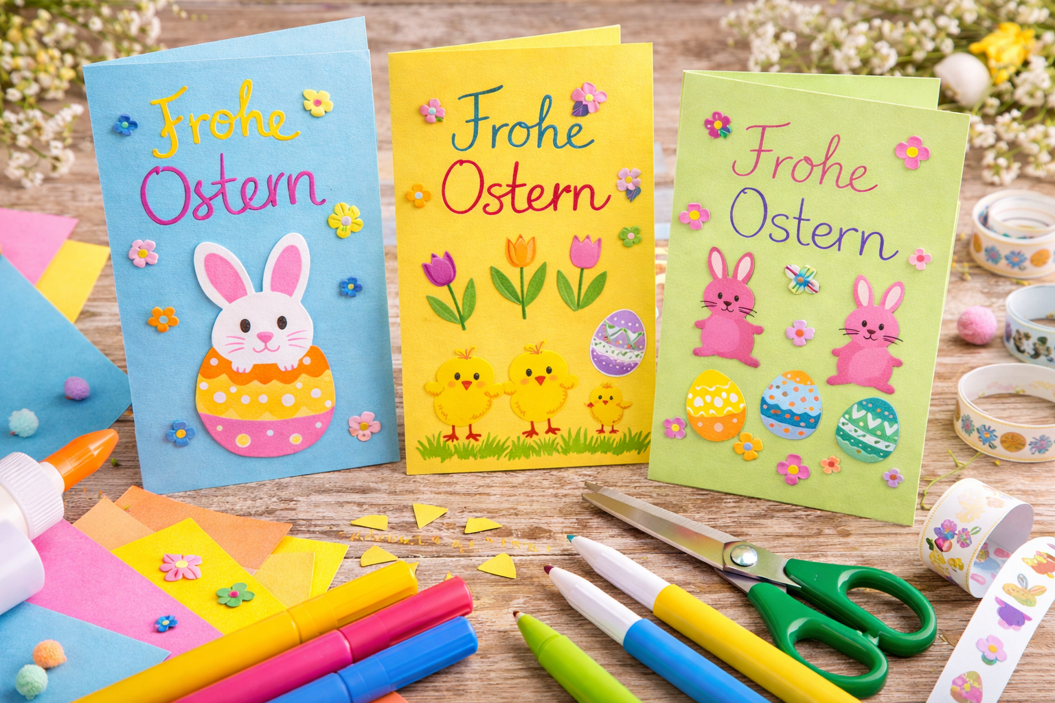 Ostern basteln mit Kindern