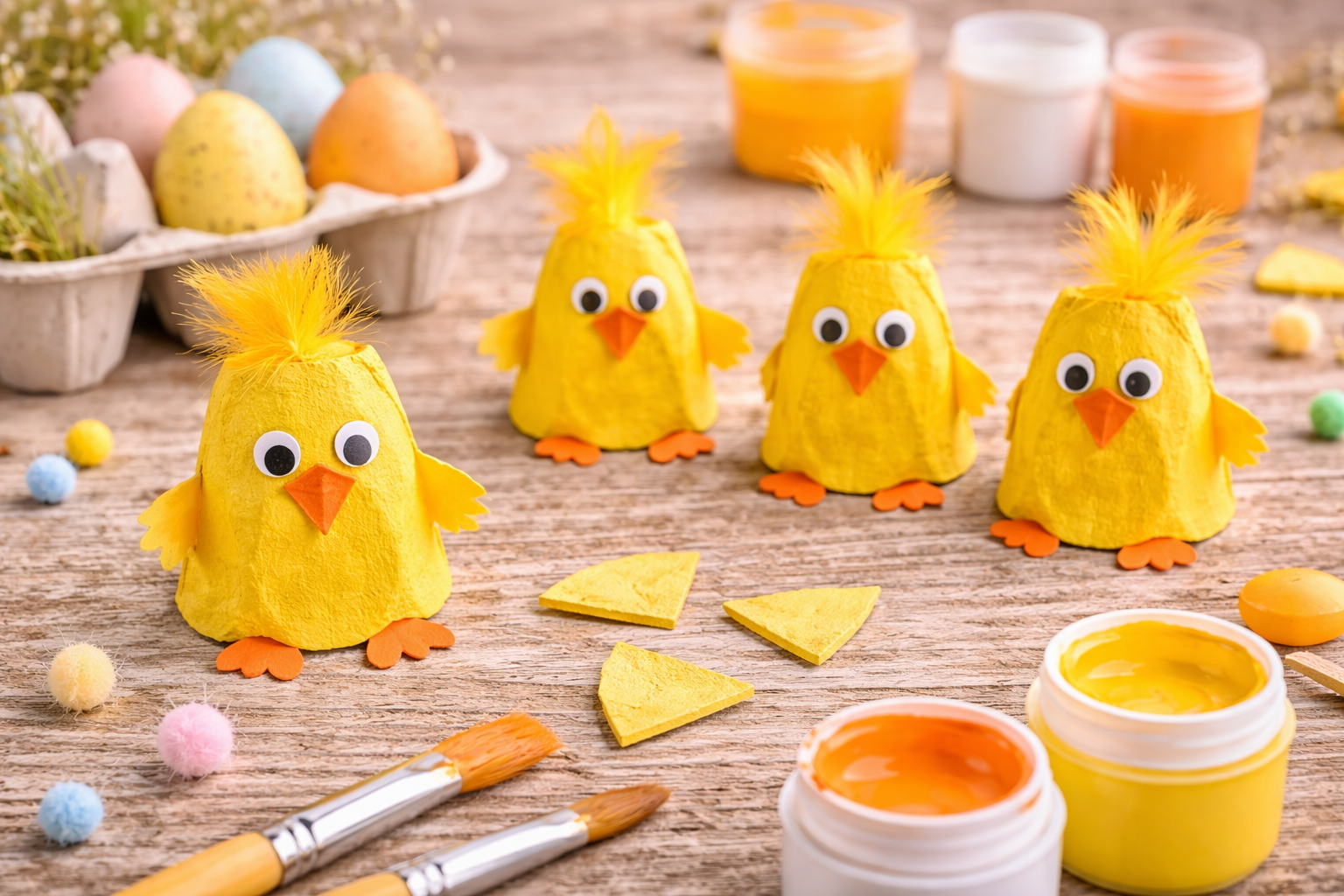 Ostern basteln mit Kindern