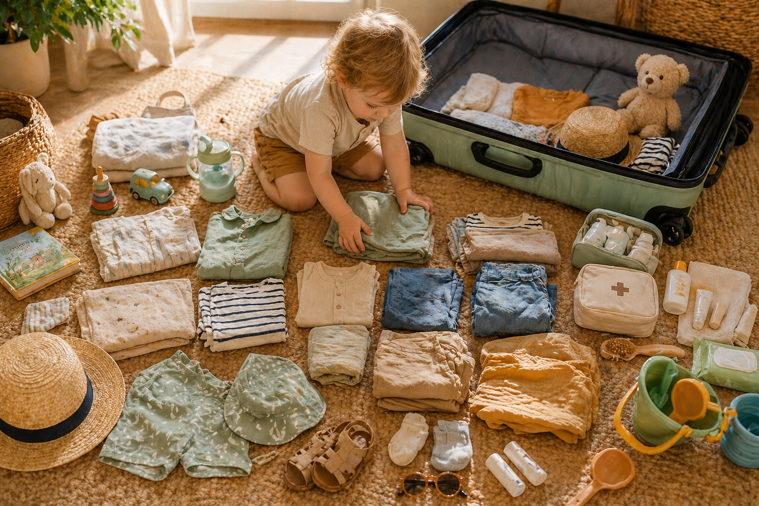 Sommerurlaub Packliste