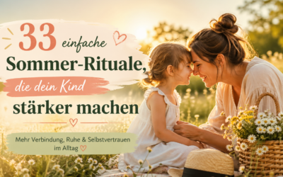 33 einfache Sommer-Rituale, die dein Kind stärker machen