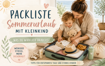 Packliste Sommerurlaub mit Kleinkind – was dein Kind wirklich braucht