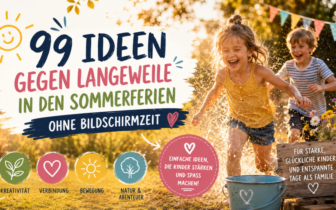 Sommerferien Ideen gegen Langeweile