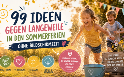 99 Ideen gegen Langeweile in den Sommerferien – ganz ohne Bildschirmzeit