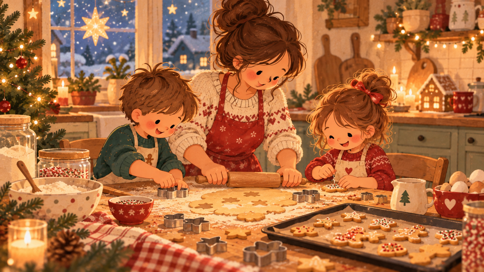 Heiligabend mit Kinder