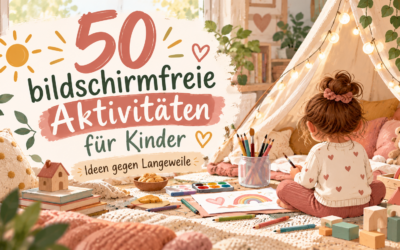 50 bildschirmfreie Aktivitäten für Kinder – gegen Langeweile zu Hause