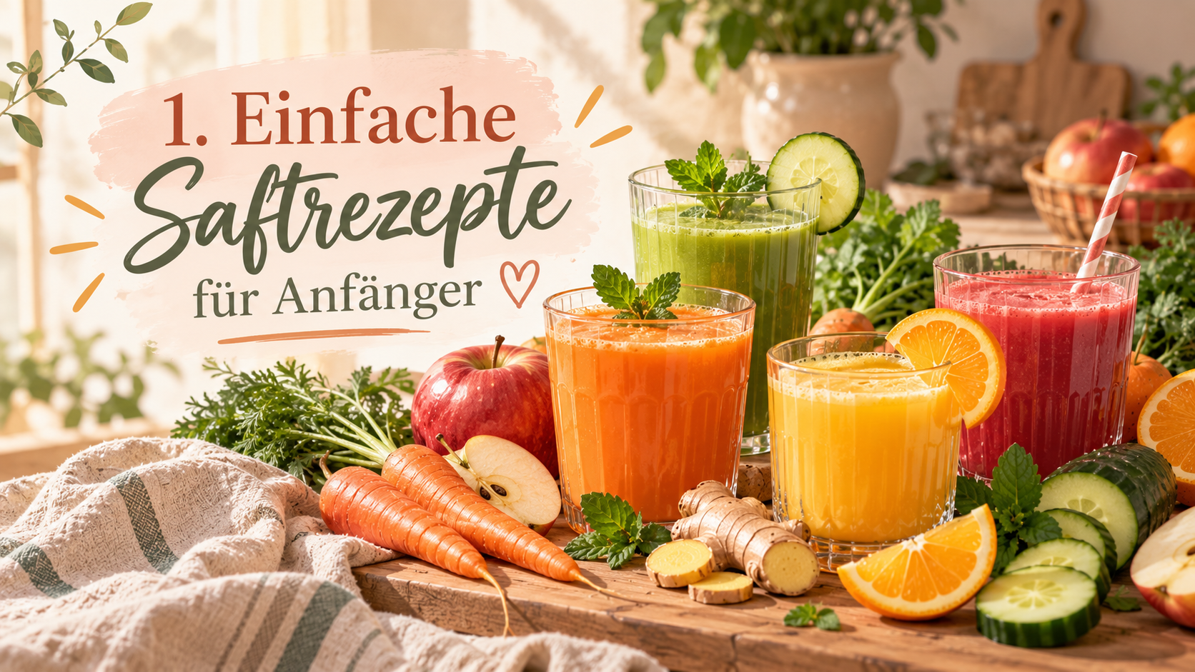 Entsaften Rezepte