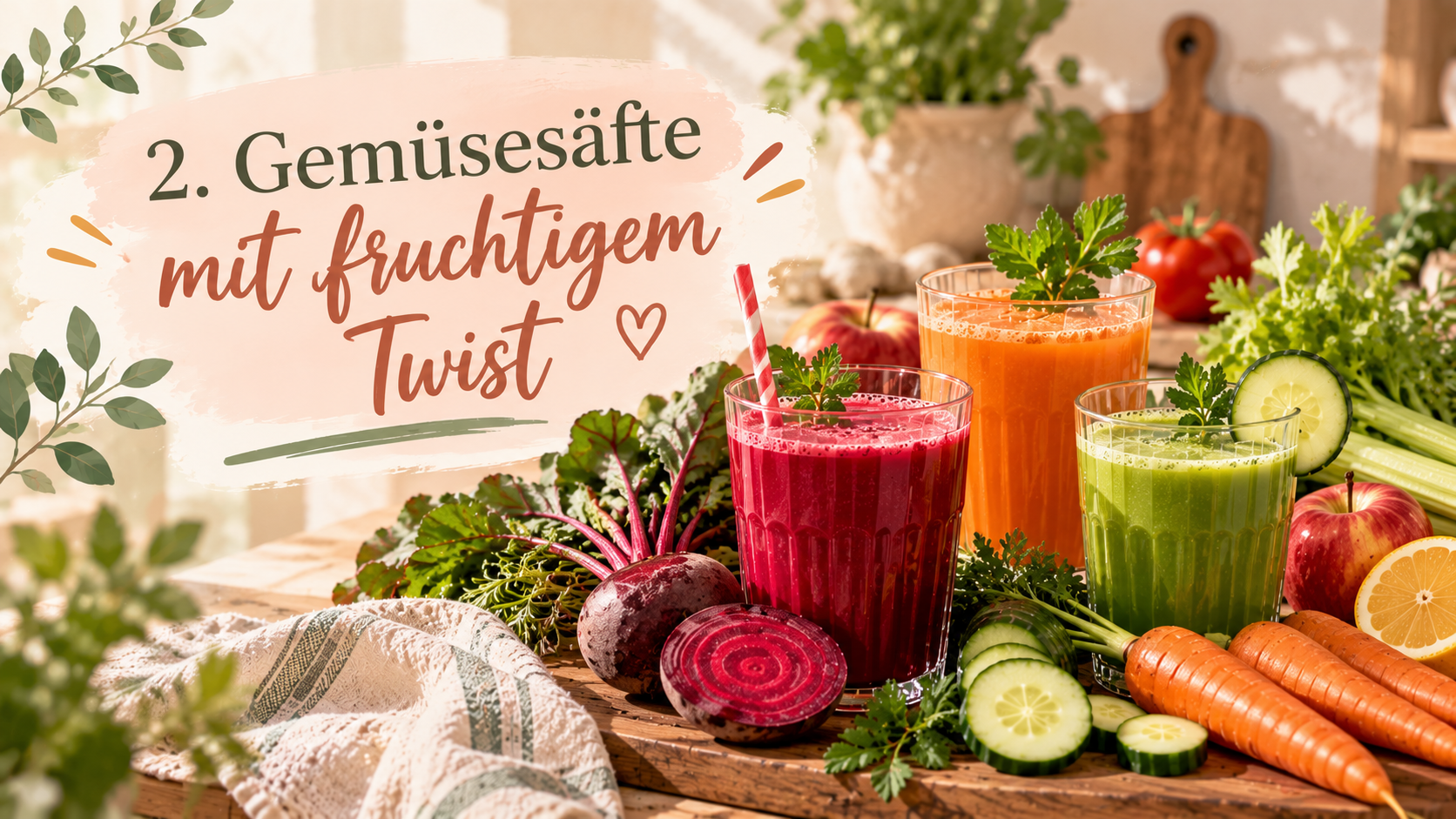 Entsaften Rezepte